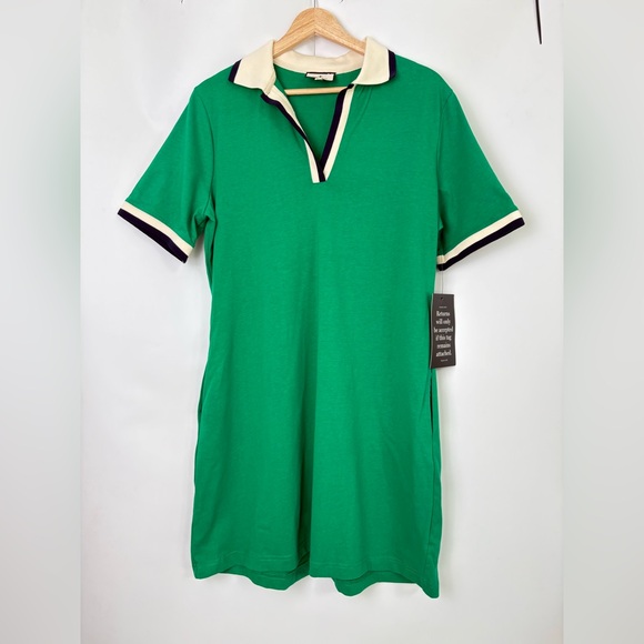 NWT Tuckernuck Green Hutton Polo Tennis Resort Dress - Picture 5 of 10